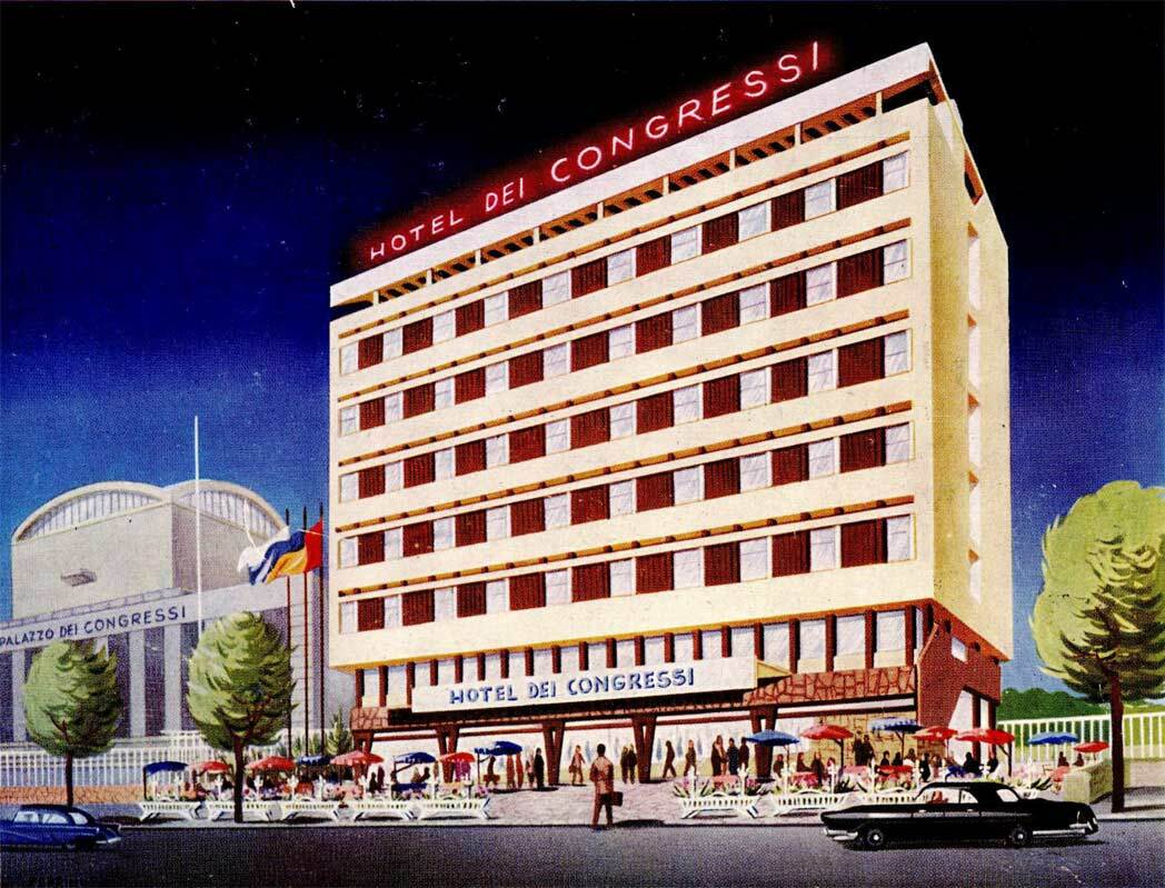 Hotel Dei Congressi Rom Eksteriør billede